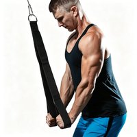 Tricep Rope Cable Attachment Tricep Pull Down Fitness Accessory for Arm Strength Training Facepulls Gym Workout