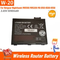 W-20 High Quality Wireless Router Battery 3.85V 5040mAh for Netgear Nighthawk MR5100 MR5200 M6 6150 6500 6550 Brand New