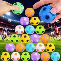 3.5-5cm Fun Soccer Football Fidget Spinners Mini Stress Relief Hand Spinners Carnival Birthday Party Gifts School Prizes Gift