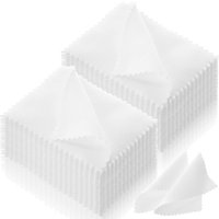 50pcs 6x10cm Jewelry Polishing Cloth Double-Sided Glasses Cleaning Tools for Gold Silver and Platinum Jewelry Watch Coin Glasses