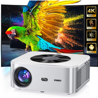 XIWBSY 1000ANSI Outdoor Projector 8K AutoFocus Android Projector 8k Video Home Theater Projector Wifi6 BT5.2 Portable Proyector
