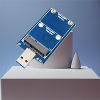 High Apeed Transmission Msata to USB 3.0 5Gbps Solid-State Drive to Mobile Hard Drive ASM1153E Chip Plug and Play for 50*30 Size
