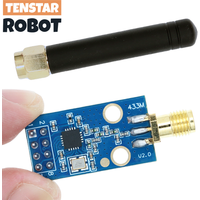 TENSTAR CC1101 433MHz Wireless Module With SMA Antenna Wireless Transceiver Module