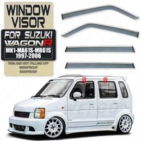 For SUZUKI Wagon R+ 1997-2010 Car Window Visor Awning Shelters Windshield Side Window Rain Sun Shade Auto Accessories