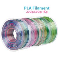 200g 500g 1Kg 3D Printer Rainbow Filament 1.75mm PLA Silk Universe Forest candy macaron 3D Print wire Vacuum Packaging 250gx4