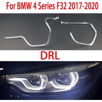 Fit For BMW 4 Series F32 F36 17-20 High-LED DRL Car Headlight Light Guide Strip Daytime Running Light Tube Angel Eye