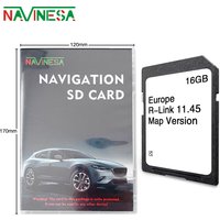 Kompatibilität Navigation R-link 11.45 für Renault Mascott 2014 2015 2016 2017 Navi-Kartenkarte 2025 Update Abdeckung Europa Straßen