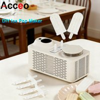 Mini Intelligence Ice Pop Maker Ice Cream DIY Popsicle Making 12V220V Electric Car Automatic Ice Making Box For Car Home Camping