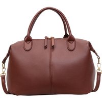 Elegant Parisian Diaper Bag For Women Minimalist Luxury Leather Crossbody Bag Simple Vintage Designer Tote