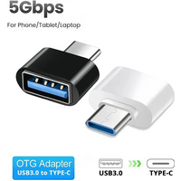USB 3.0 Type-C Adapter OTG Cable Type C USB-C OTG Converter USB 3.0 Female to Type C Male Converter for Android Phones