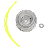 With 4 Lines Brush Cutter Brush Tools For Lawn Universal Aluminum Alloy Trimmer Head Replacement Parts