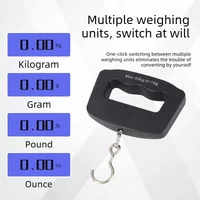 50kg Multifunctional Handheld Portable Digital Spring Weigh Scale for Fishing Luggage Courier Parcel Kitchen Food Travel Outdoor