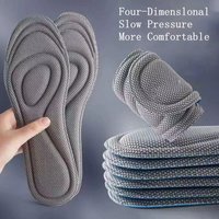 1 Pairs Memory Foam Insoles for Shoes Men Women Nano Antibacterial Massage Sport Insole for Feet Orthopedic Care Shoe Sole Pads