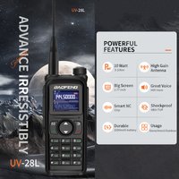 Baofeng Radio Uv-28 Pro Max 10W Walkier Talkiedxsfvaju Air Band Uhf Vhfxgsxdgf 2500Mah Set For Radtel Rt-950 Pro 880