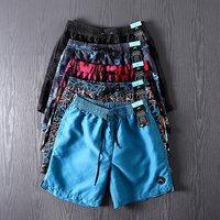 Men's Outdoor Travel Sports Casual Lightweight Breathable Quick Dry Elastic Waist Straight Leg Short Pants Summer Shorts