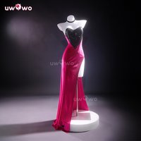 UWOWO Collab Series:Anime Angel DustCosplay Costume Dress Velvet Gown Cosplay Costume XS-3XL Halloween Costume
