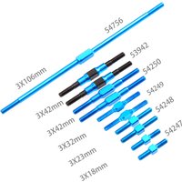2PCS 3x18/23/32/42/106 Turnbuckle Shaft Link Rod 53942 54247 54248 54249 54250 54756 for Tamiya RC Car Upgrade Parts Accessories