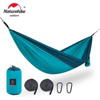 Naturehike Hängematte, ultraleichte 2-Personen-Hängematte, reißfest, Hängebett, tragbare Jagdhängematte, Schlafschaukel-Hängematte