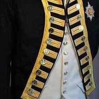 Queen Elizabethan Mens Royal Navy Military Blazer Outfits Victorian Renaissance Tudor Period Colonial Military Captain Costume