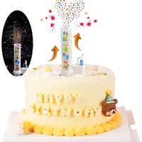 Surprise Candles Happy Birthday Cake Decorated Candles Creative Catapult Candy Effects Decorated Candles Candle Party Gift