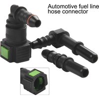 Car Fuel Line Hose Pipe Coupler Quick Connect ID6 Nylon Oil Line Pipe Adapter Disconnect Set Hose Coupler Release Connector