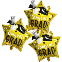 Starlight Sparkling Graduation Star Balloon Set, Graduation Season Foil Balloons, Graduation Ceremony Graduation Party Graduation Gathering Graduation Season Decoration, Graduation Gift
