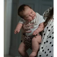 Bebe Pickle 25inch Huge Size Reborn Doll Kit Fresh Color Soft Touch with Cloth Body Unfinished Doll Parts