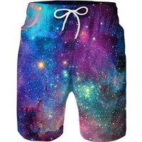 Fantasy Graffiti Neon Graphic Shorts Pants Pop 3D Printing Hip Hop y2k Board Shorts Summer Hawaii Swimsuit Cool Surf Swim Trunks