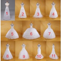 AYiCuthia White 6 Hoops Big Petticoat Slips Tulle Skirts Long Puffy Crinoline Underskirt For Ball Gown Wedding Dress CQ7
