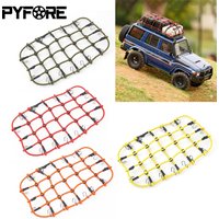 RC Car Parts 1/10 Simulation Crawler Modified Upgrades Accessories Roof Elastic Luggage Net D90 SCX10 90046