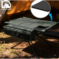 Folding Camping Table, Lightweight Oxford Desktop Collapsible Backpacking Tables for Camping, Hiking, Picnic