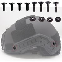 4 PCS/Set Tactical Training MICH Helmet FAST Helmet Screw Airsoft Hunting Paintball Safety Sports Sport Accessories