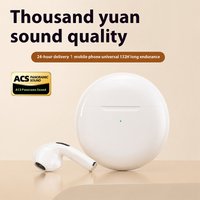 pro6-Wireless Bluetooth HeadphonesTWS Control Sport Headset Waterproof Microphone Music Earphone Work On All Smartphone