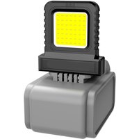 LED Work Light Super Bright, Rechargeable 21V Li-ion Battery Spotlight,Long Lasting Strong Light for Night Workshop Outdoor Use