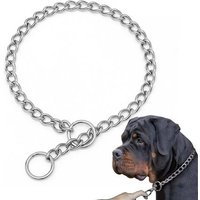 Metal Dog Training Choke Chain Collars For Small Medium Large Dogs Pitbull Bulldog Strong Stainless Iron Dog Slip Collar