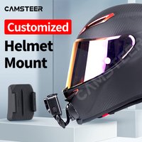 Motorrad Maßgeschneiderte Helm Kinn Halterung für HJC Shoei X14 NXR RF1400 Agv Arai Für GoPro 13 12 11 Insta360 Ace Pro2 X4 X3 DJI 5Pro