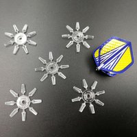 /KQM/40pcs/Set Dart Wing Protector Alloy Darts Flight Savers Darts White Black Tail Tip Accessories