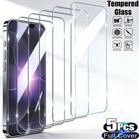 5Pcs Tempered Glass For Samsung S26 Ultra Screen Protector Galaxy S25 FE S24 A56 5G A55 A17 A07 A16 A26 A36 A54 Protective Glass