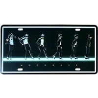 Michael Jackson Painting Poster ,License Plate Sign, Home Wall Decor Sign,Man Cave sign