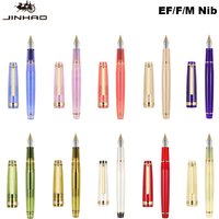 Jinhao 82 Fountain Pen 0.7/0.5/0.38mm Extra Fine Nib New Color Luxury Elegant Pens Writing Office School Supplies Stationery