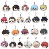 Blue Lock Acrylic Keychain Isagi Yoichi Bachira Meguru Kunigami Rensuke Backpack Pendant Accessories Friends Girl Gift Cute