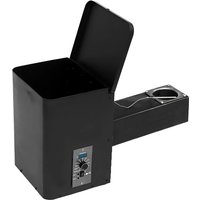Pellet BBQ Smoker Hopper Assembly Kit With Wifi bluetooth PID Controller 12" or 18" Left or Right Mount