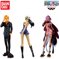 In Stock Bandai Banpresto Original One Piece Sanji Nico Robin Vinsmoke Reiju Doll Brand New Boxed Action Figure