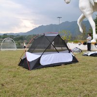 Ultralight Double Layer 1 Person Camping Tent, CZX-217 Waterproof Ultralight 1 Person Backpacking Tent Come with Footprint