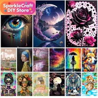 Wall Diamond Art Painting Kits Embroidery Full Crystal Accessories New 2025 Paint New 5D Diy Diamond Paintings 30x40 cm Mosaic
