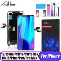 PINZHENG écran de haute qualité INCELL LCD OLED pour iPhone 14 Pro 15 Plus 13 Pro Max affiche pour remplacement iPhone avec outils
