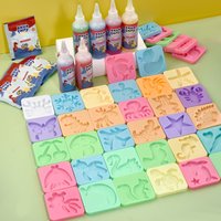 DIY Fairy Magic Water Elf Ocean Mold For Kids 3D Handmade Aqua Fairy Gel Toy Set Handicrafts Educational Toys Gift