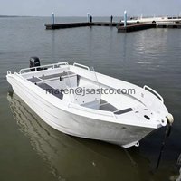 Sea Salty Water Fishing Boat Aluminium Offshore 4.88m No Cabin Cruiser Aluminum Fishing Boat