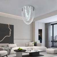 GreeLustr Crystal Ceiling Chandelier Home Decoration Luxury Led Ceiling Lights Living Room Bedroom Dining Lighting Fixture Lamp