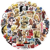 AliExpress FANLU 10/50PCS Vinland Saga Cartoon Stickers Cool Anime Sticker Adventure Animation Decoration Kids Toys Laptop Guitar Bike Graffiti